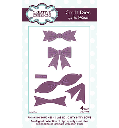 CED1408 - Creative Expressions - Classic 3D Itty Bitty Bow