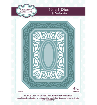 CED5501 - Creative Expressions - Classic Adorned Rectangles