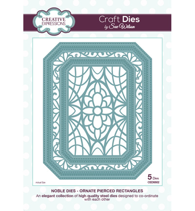 CED5502 - Creative Expressions - Ornate Pierced Rectangles
