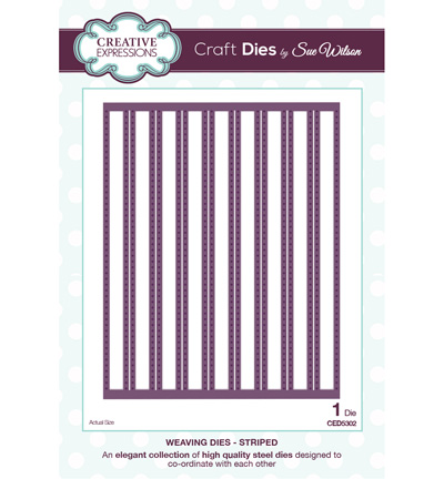 CED5302 - Creative Expressions - Weaving Dies - Striped
