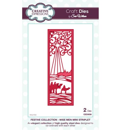 CED3038 - Creative Expressions - Wise Men Mini Striplet