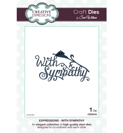 CED5416 - Creative Expressions - With Sympathy