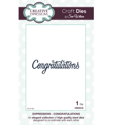 CED5418 - Creative Expressions - Congratulations
