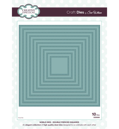CED5509 - Creative Expressions - Double Pierced Squares