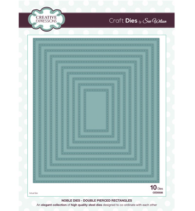 CED5508 - Creative Expressions - Double Pierced Rectangles