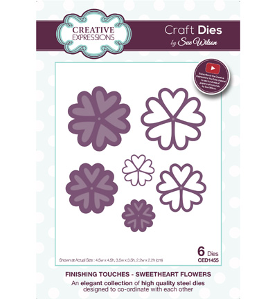 CED1455 - Creative Expressions - Sweetheart Flower
