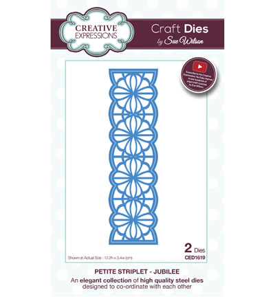 CED1619 - Creative Expressions - Petite Striplet - Jubilee