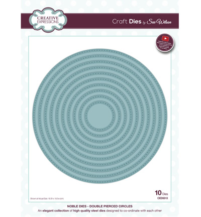 CED5513 - Creative Expressions - Double Pierced Circles