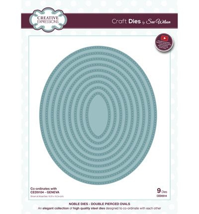 CED5514 - Creative Expressions - Double Pierced Ovals