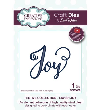 CED3069 - Creative Expressions - Lavish Joy