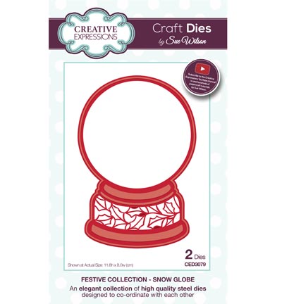 CED3079 - Creative Expressions - Snow Globe