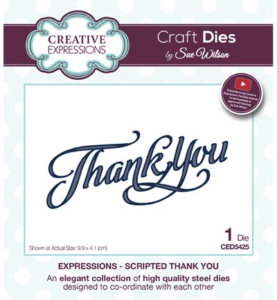 CED5425 - Creative Expressions - Scripted Thank You