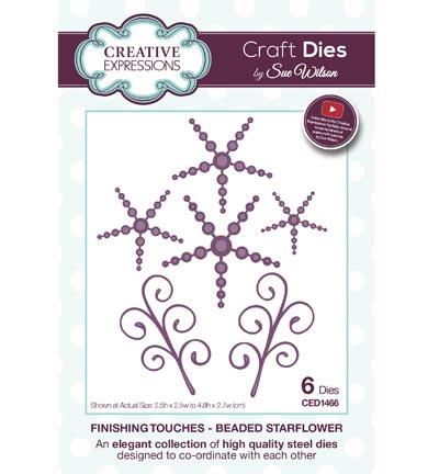 CED1466 - Creative Expressions - Beaded Starflower
