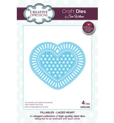 CED21006 - Creative Expressions - Laced Heart