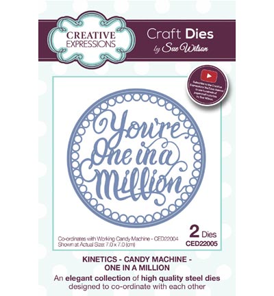 CED22005 - Creative Expressions - Candy Machine - One in a Million