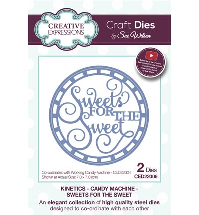 CED22006 - Creative Expressions - Candy Machine - Sweets for the Sweet