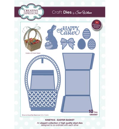 CED22007 - Creative Expressions - Easter Basket