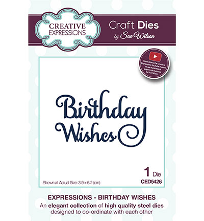 CED5426 - Creative Expressions - Birthday Wishes