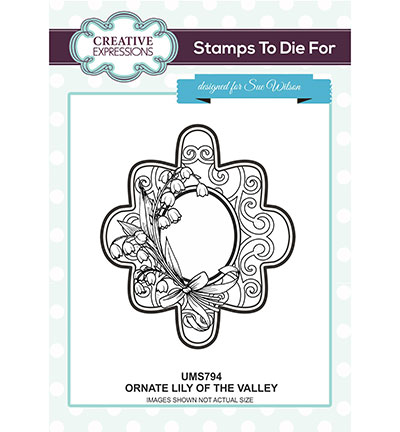 UMS794 - Creative Expressions - Ornate Lily of the Valley