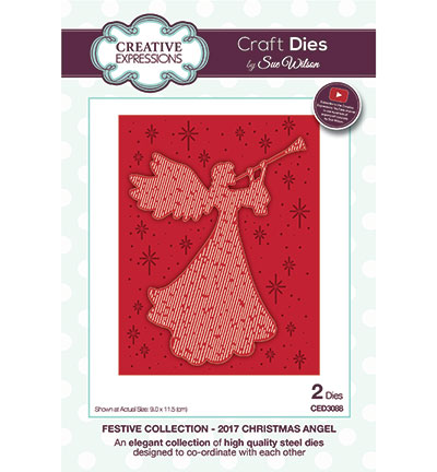 CED3088 - Creative Expressions - 2017 Christmas Angel