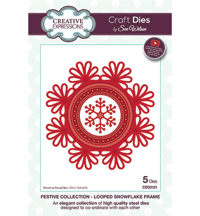 CED3121 - Creative Expressions - Looped Snowflake Frame