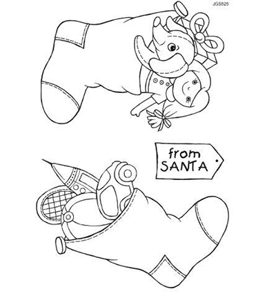 JGS525 - Creative Expressions - The Stuffed Stockings