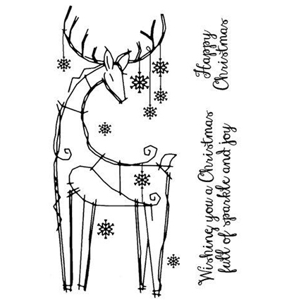 FRS655 - Creative Expressions - Snowflake Reindeer