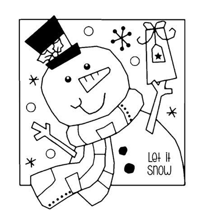 FRS049 - Creative Expressions - Jolly Snowman