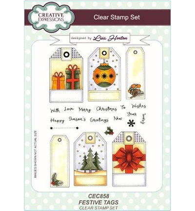 CEC858 - Creative Expressions - Festive Tags