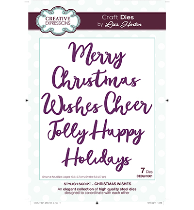 CEDLH1001 - Creative Expressions - Christmas Wishes