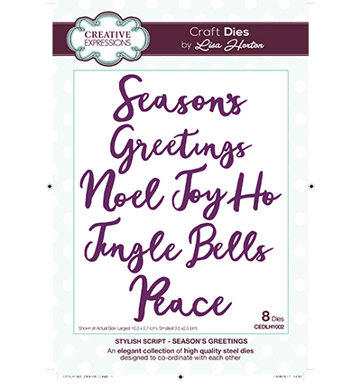 CEDLH1002 - Creative Expressions - Seasons Greetings