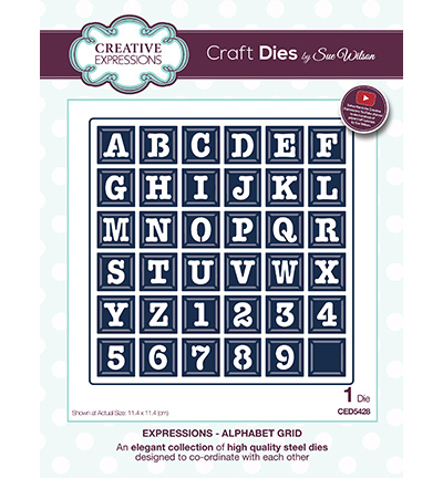 CED5428 - Creative Expressions - Alphabet Grid