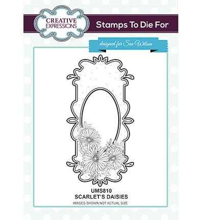 UMS810 - Creative Expressions - Scarlets Daisies
