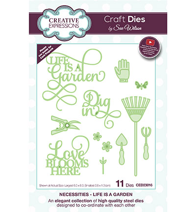 CED23016 - Creative Expressions - Life is a Garden