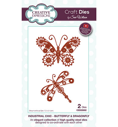 CED25002 - Creative Expressions - Butterfly & Dragonfly