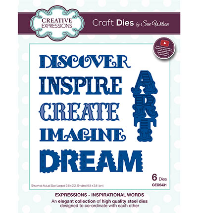 CED5431 - Creative Expressions - Inspirational Words