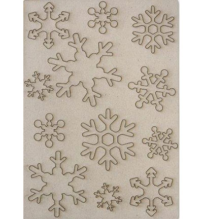 CEGBSNOW - Creative Expressions - Cardboard Shapes – Snowflake