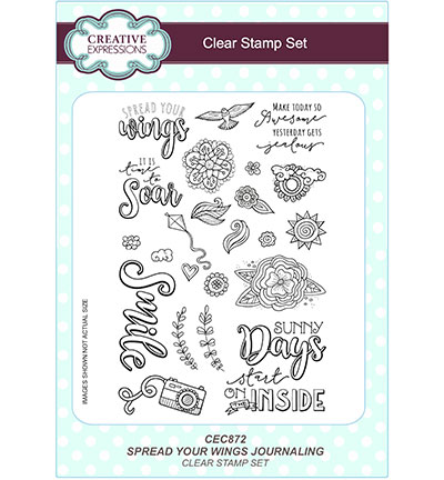 CEC872 - Creative Expressions - Spread Your Wings Journaling
