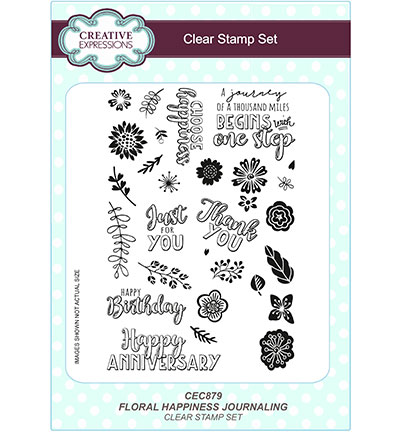 CEC879 - Creative Expressions - Floral Happiness Journaling