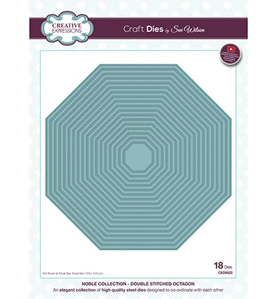 CED5522 - Creative Expressions - Double Stitched Octagon