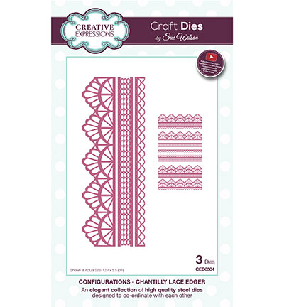 CED6504 - Creative Expressions - Chantilly Lace Edger