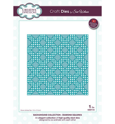 CED7110 - Creative Expressions - Diamond Squares