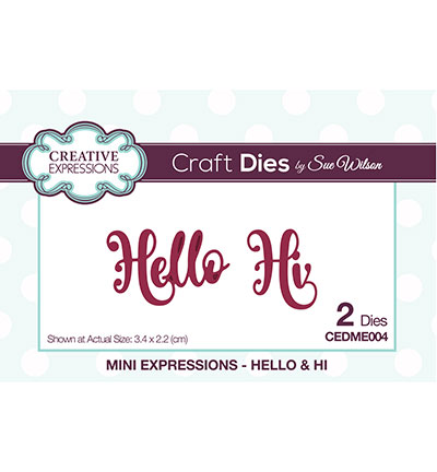 CEDME004 - Creative Expressions - Hello & Hi