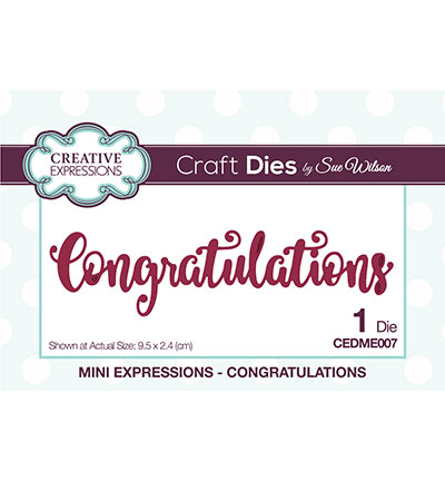 CEDME007 - Creative Expressions - Congratulations