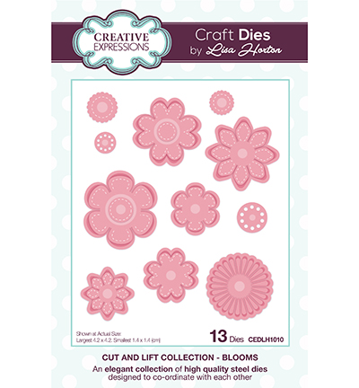 CEDLH1010 - Creative Expressions - Cut and Lift Collection Blooms