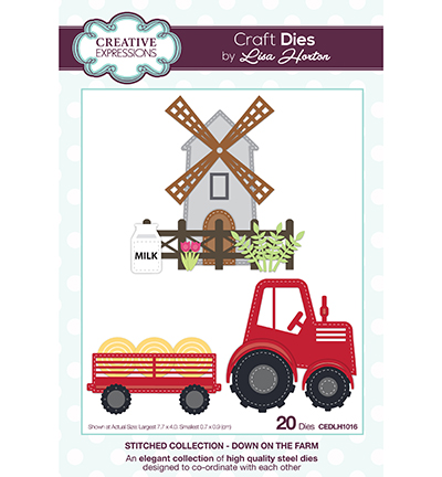 CEDLH1016 - Creative Expressions - Stitched Collection Down on the Farm