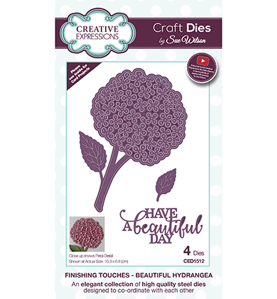 CED1512 - Creative Expressions - Beautiful Hydrangea