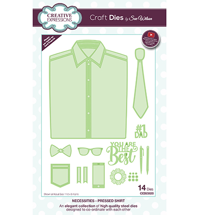 CED23020 - Creative Expressions - Pressed Shirt