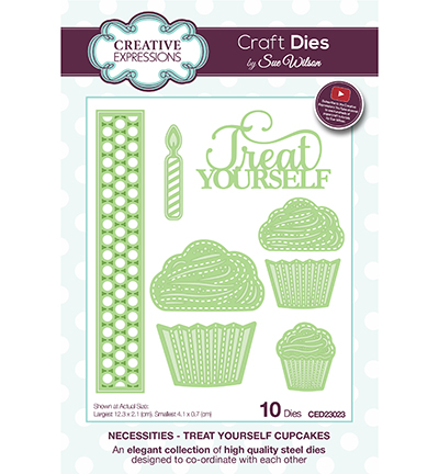 CED23023 - Creative Expressions - Treat Yourself Cupcakes