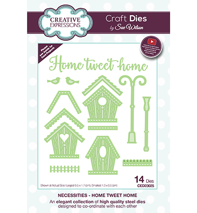 CED23025 - Creative Expressions - Home Tweet Home